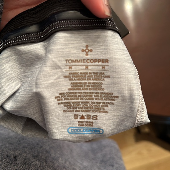 Tommie Copper Silver Heather Recovery Knee-sleeve - Picture 8 of 8